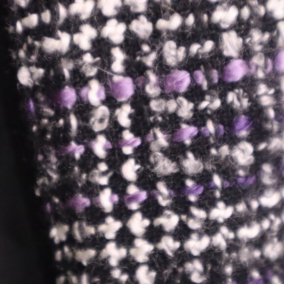 LILAC TWEED BLAZER 14/16W Dressbarn Purple Pastel Academia Spring Church Lady - Picture 3 of 7